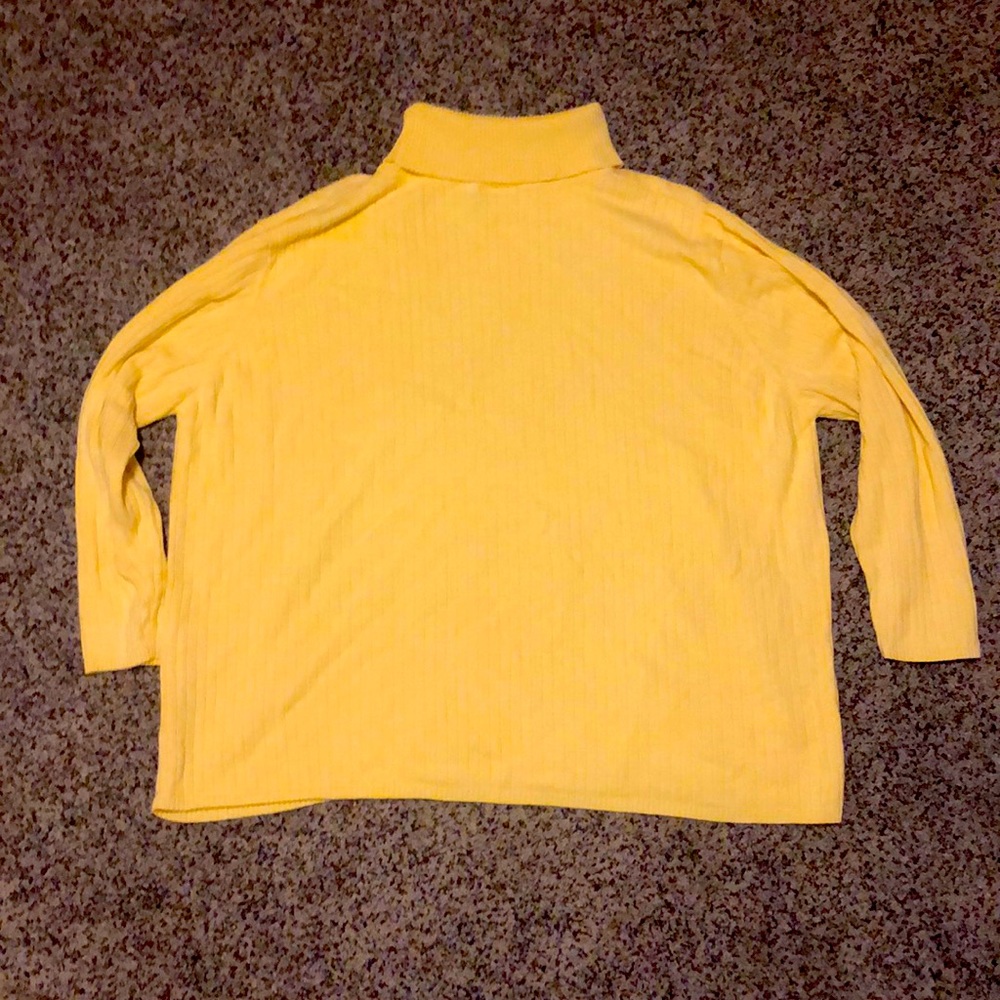 Long sleeve turtle neck sweater